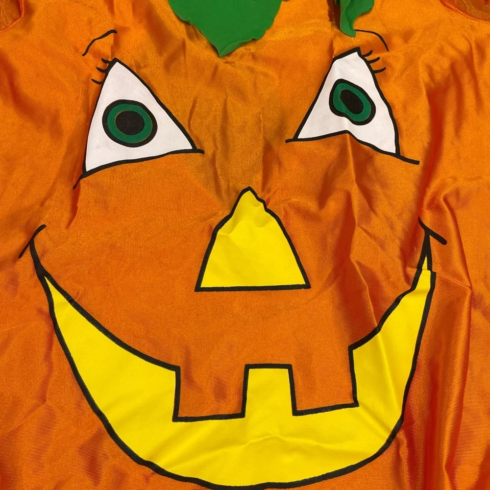 Girls Rubies Kids OS Vintage Pumpkin Pie Jack O Lantern Costume Dress Halloween
